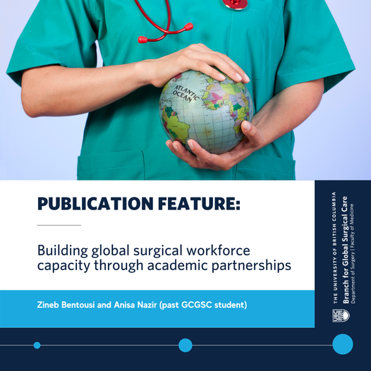 Publication Feature: Building Global Surgical Workforce Capacity ...