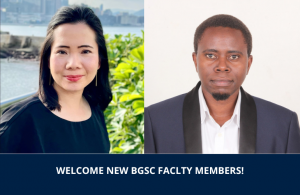 Welcome New BGSC Faculty Members!